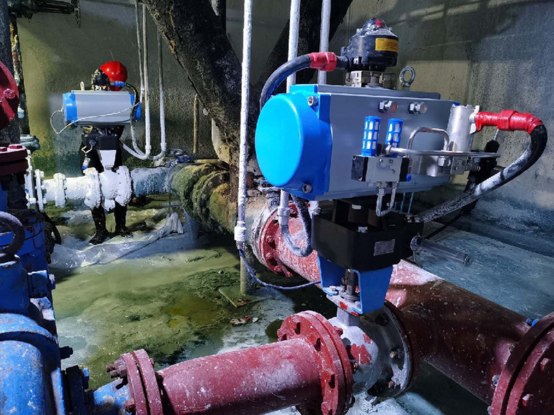 污水處理廠閥門工程案例